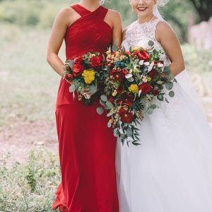 Stunning bridesmaid dress